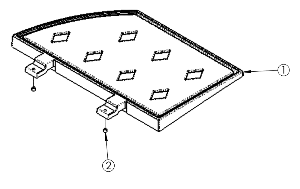 Section 12 Diagram and Parts List for TX-4 171231 MK Diamond Tile Saw